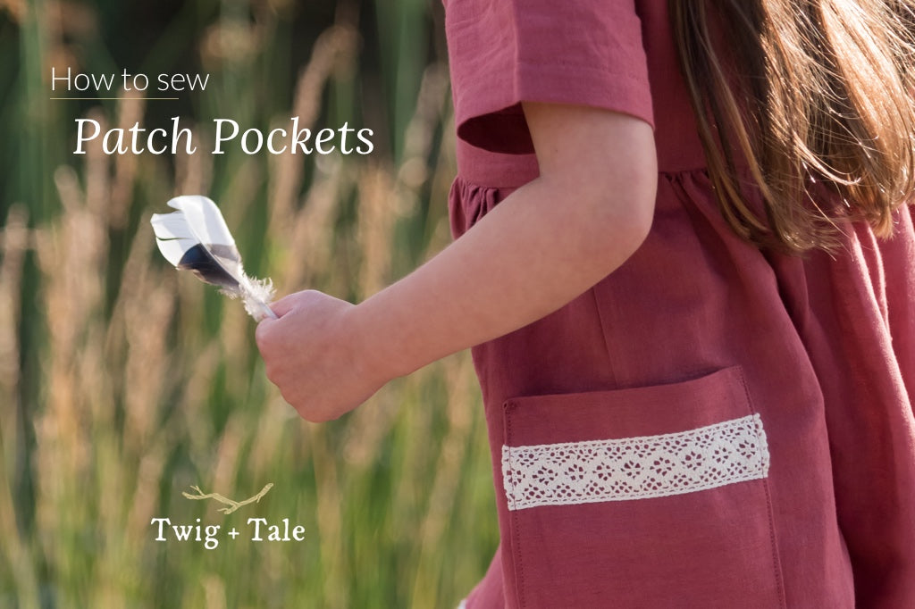 Unlined patch pocket tutorial - how to make the perfect pocket