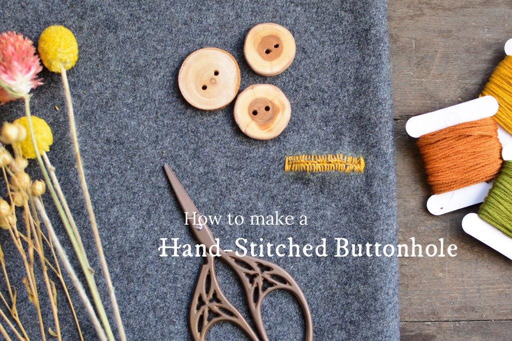 How to Sew a Buttonhole by Hand: A Free Photo Tutorial