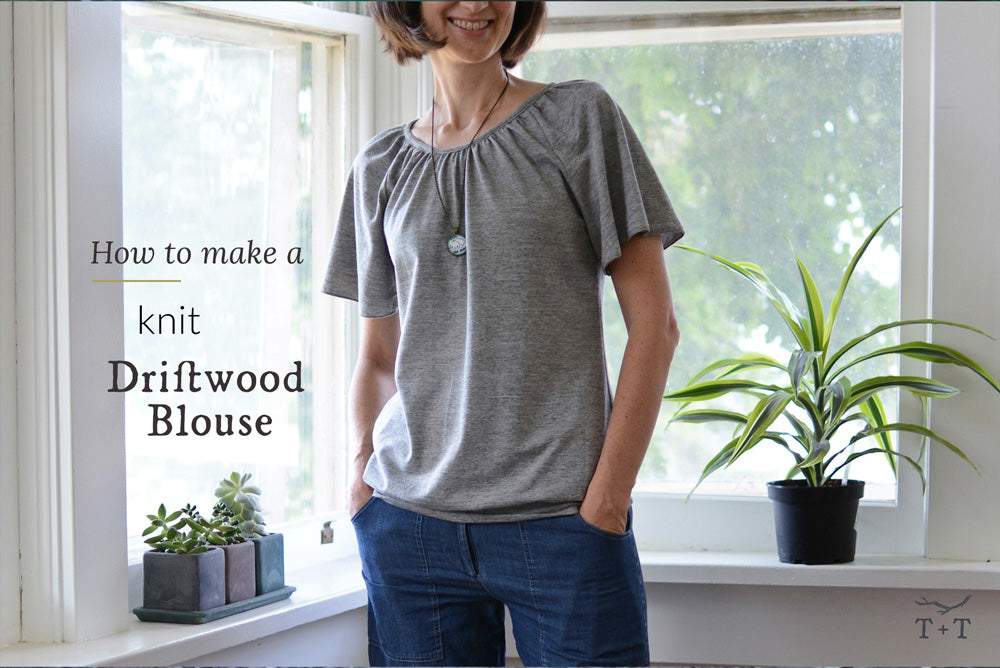 How to Make a Ruffle Sleeve Driftwood Blouse or Dress – Twig + Tale