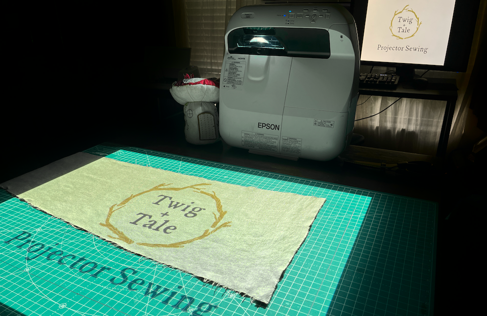 Projector Sewing – Twig + Tale