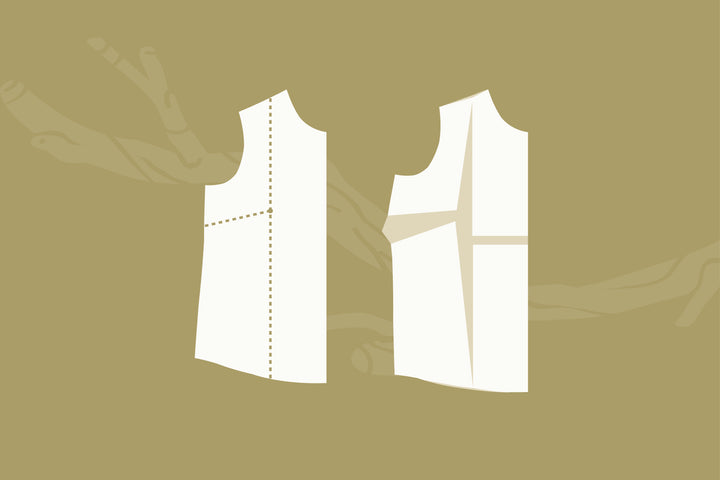 Fuller Bust Adjustment (FBA) for a Raglan Sleeve Garment - Grove