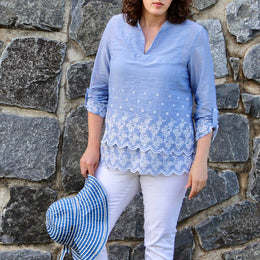 Breeze Shirt Sewing Pattern - Women's/Curved Fit