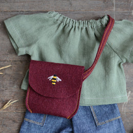 Messenger Bag Sewing Pattern - Doll