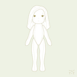 Tītoki - Classic Cloth Doll 15" Sewing Pattern