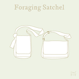 Foraging Satchel PDF sewing pattern from Twig + Tale