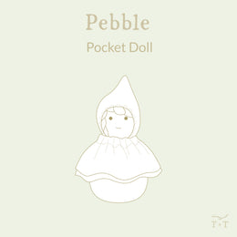 Pebble Pocket Doll digital sewing pattern from Twig + Tale