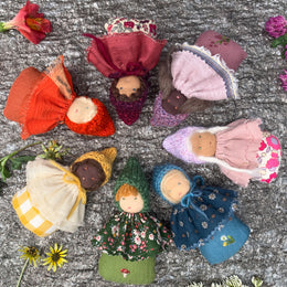 Pebble Pocket Doll digital sewing pattern from Twig + Tale