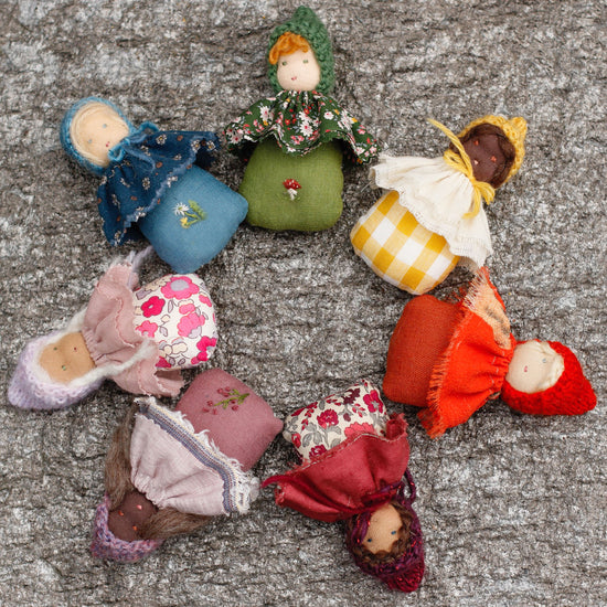 Pebble Pocket Doll digital sewing pattern from Twig + Tale