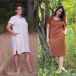 Plains Dress - Women's/Curved Fit~ Digital Pattern + Video Class