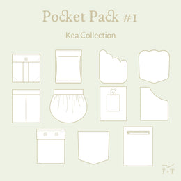 Pocket Pack 1 Sewing Pattern - Kea Collection - Child + Adult