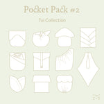 Tui Collection Pocket Pack - digital PDF sewing pattern from Twig + Tale