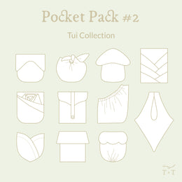 Tui Collection Pocket Pack - digital PDF sewing pattern from Twig + Tale