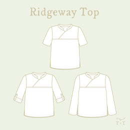 Ridgeway Top Sewing Pattern - Child