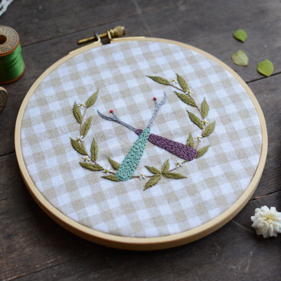 Seam Ripper Victory Embroidery Pattern