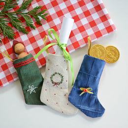 Mini Stocking Sewing Pattern ~ perfect for an Advent Calendar