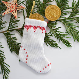 Mini Stocking Sewing Pattern ~ perfect for an Advent Calendar