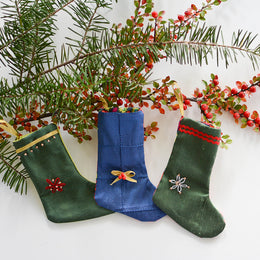 Mini Stocking Sewing Pattern ~ perfect for an Advent Calendar