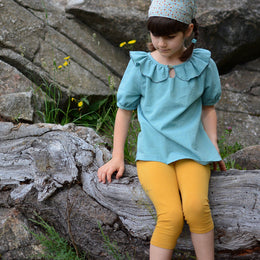 Driftwood Blouse + Dress PDF digital sewing pattern by Twig + Tale 12