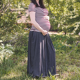  Baby-Wearing | Pregnancy | NursingMeadow Skirt digital sewing pattern by Twig and Tale 11