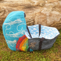 Nature Basket Sewing Pattern - Cloud