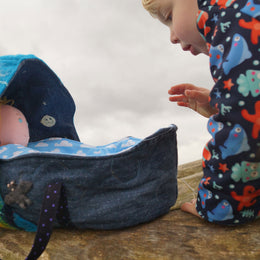 Nature Basket Sewing Pattern - Cloud