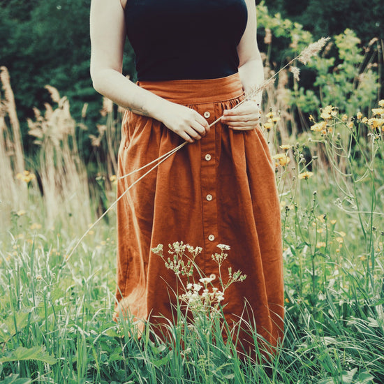 Basic A-Line Skirt Sewing Pattern Ideas for Women - Bloom
