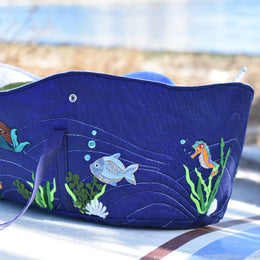 Nature Basket Sewing Pattern - Ocean