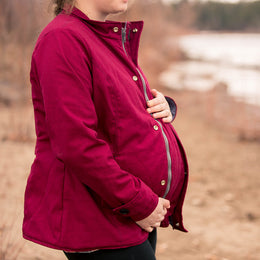 Women's Forester maternity Coat - PDF digital sewing pattern by Twig + Tale