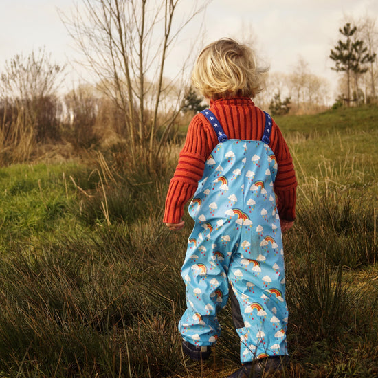 Gender-Neutral Water Resistant Splash Pants for Kids