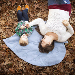 Leaf Blanket - New Zealand leaves - PDF digital Sewing pattern by Twig + Tale 5