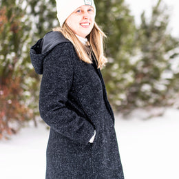 Grove Coat for Women/Curved Fit PDF sewing pattern from Twig + Tale