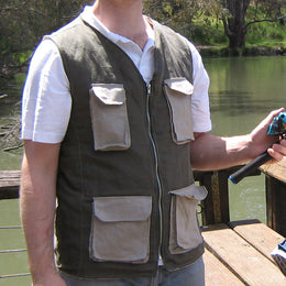 Fisherman Vest PDF digital sewing pattern by Twig + Tale