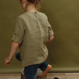 Harbour Top unisex children's PDF sewing pattern from Twig + Tale