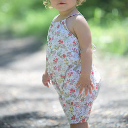 Barefoot Romper Sewing Pattern - Child