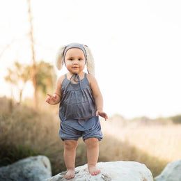 Barefoot Romper Sewing Pattern - Child